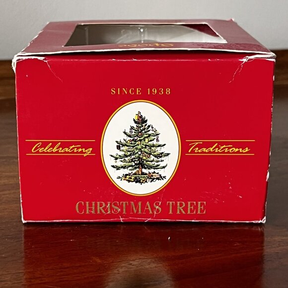 Spode Our First Christmas 2003 Ornament Doves Love Birds in Box Holiday Vintage - Picture 7 of 10